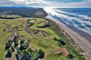 Bandon Dunes 16th Aerial